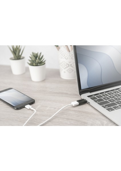 USB Type-C Çevirici 3A, 5 Gbit/s, Usb3.0 - Telefon/Tablet/Bilgisayar Uyumlu