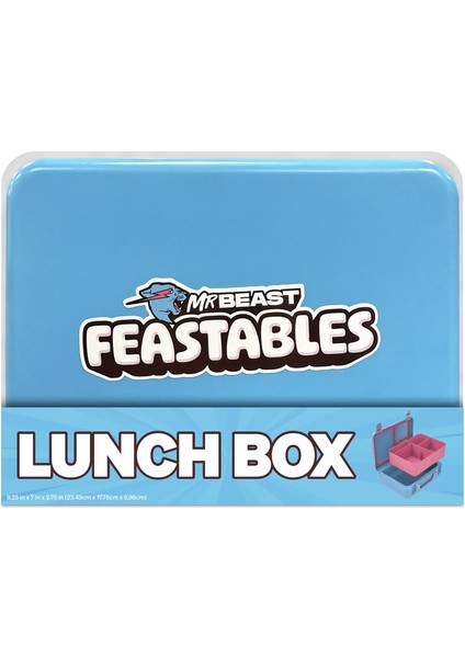 Mr Beast Feastables Lunch Box 23.49 cm x 17.78 cm