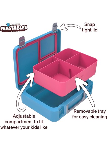 Mr Beast Feastables Lunch Box 23.49 cm x 17.78 cm