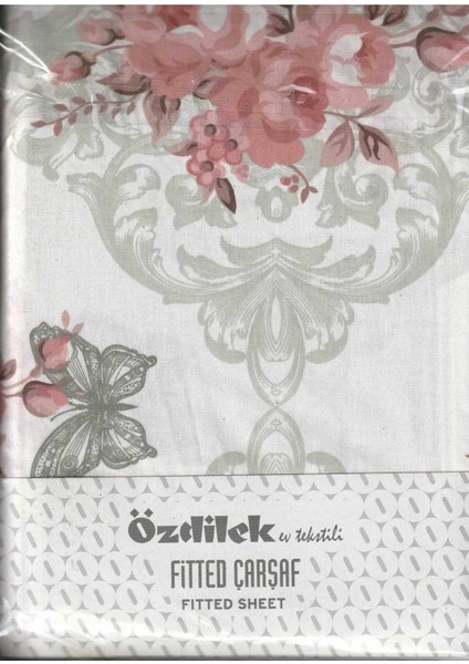 Lastikli Çarşaf Seti %100 Pamuk Ranforce 160 x 200 Çift Kişilik Yesıl