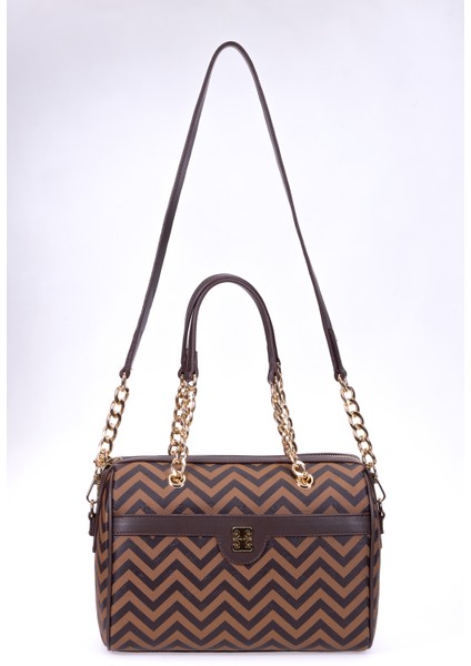 Koyu Kahverengi Kol Çantası 05PO24Y1970ZKM Kkv