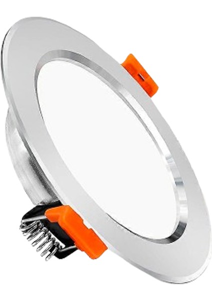 3 Renkli 7W Led Spot Lamba (30 Adettir)
