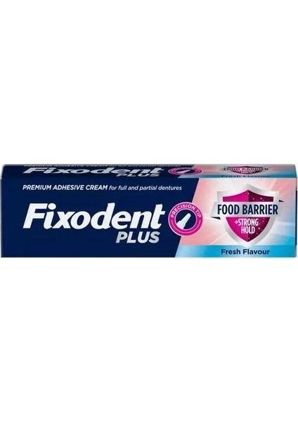 Plus Diş Protez Yapıştırıcı Tat İçermez Krem 40 gr 2 Adet