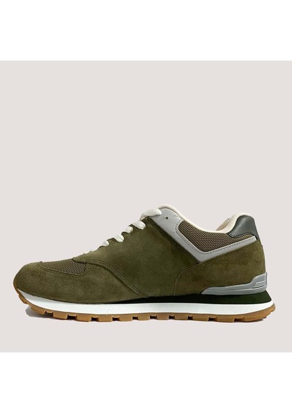 Chile Sneaker Deri Erkek Ayakkabı - Haki-Turuncu fiyatları