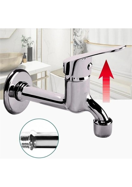 Aç Kapa Mix Lavabo Musluk Wc Lavabo Uzun Musluk