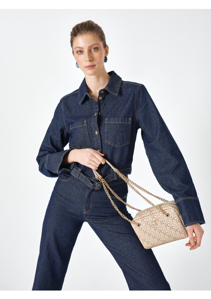 Toprak Omuz Çantası 05PO25Y1994TRAL Tp