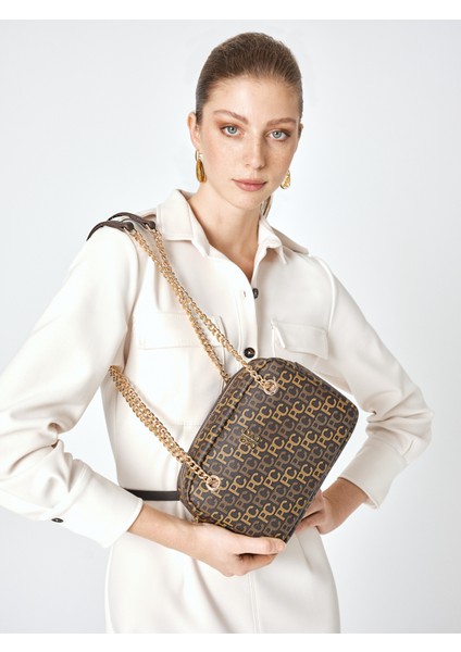 Kahverengi Omuz Çantası 05PO25Y1994TRAL Kh