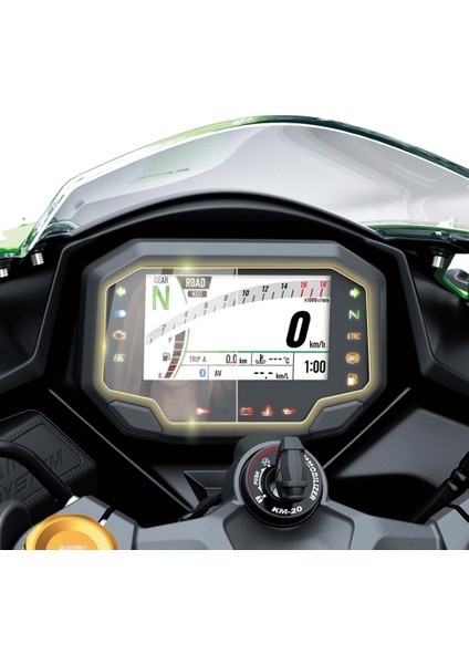 Kawasaki 2023-2025 Ninja ZX4RR / 1000SX / Z650 / Z900 Için Ipg Anti-Glare Yansıma Önleyici Mat Ekran Koruyucu