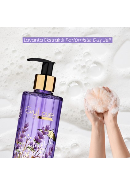Limonade À La Lavande Parfümistik Duş Jeli Lavanta Ekstraktlı Yoğun Nemlendirici 300 ml modelleri