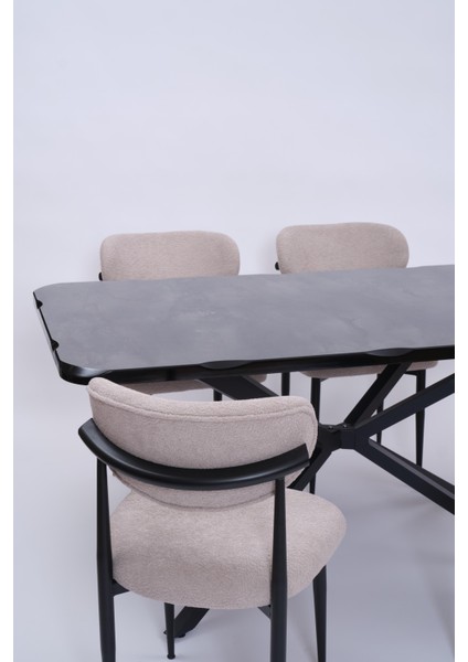 Kütük Polo Mdf Mutfak Masa Sandalye Takımı 90X160 fiyatları