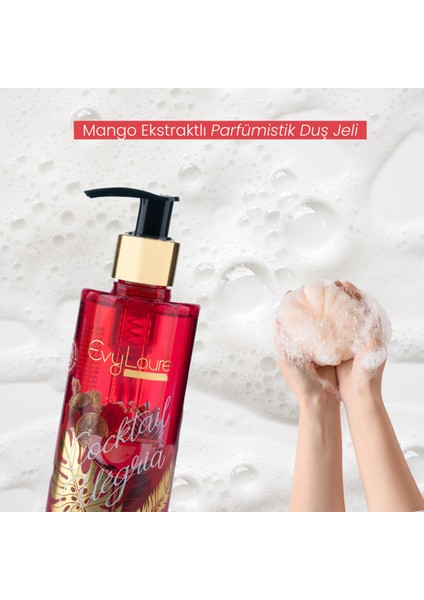 Cocktail Alégria Parfümistik Duş Jeli Mango Ekstraktlı Yoğun Nemlendirici 300 ml modelleri