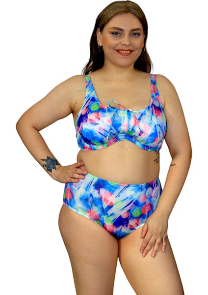 Straplez Bikini Takımı