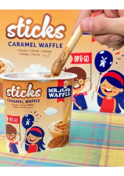 Karamelize Bisküvi Ezmesi & Grissini Sticks Caramel 50 gr 3'lü Paket modelleri