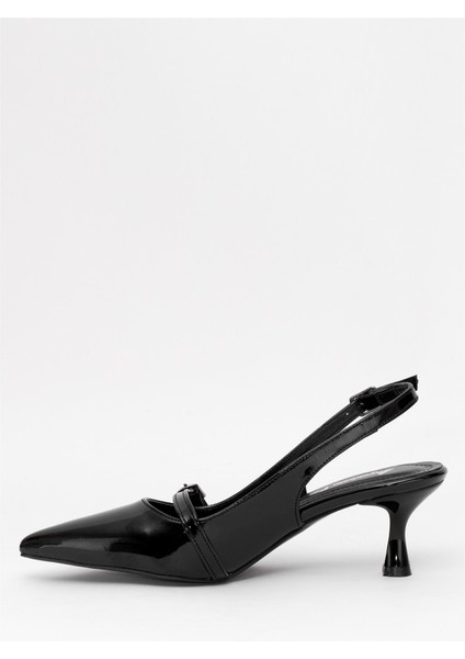 Elit MST950R Kadın Klasik Topuklu Ayakkabı Siyah modelleri