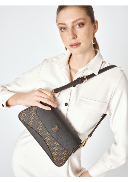 Kahverengi Omuz Çantası 05PO25Y1998TRAL Kh