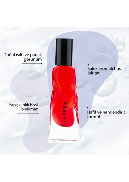 Lip Gloss, Dudak Bakımı, Parlatıcı Ve Koruyucu Dudak Bakım Yağı 10 ml indirimleri