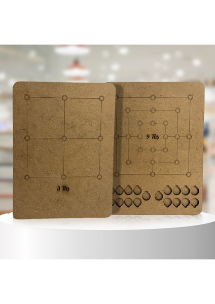 3 Taş ve 9 Taş Eğitici Öğretici Geliştirici Boyanabilir Okula (Matematik) Katkı Sağlayan Ahşap Sağlıklı Zeka Oyuncağı
