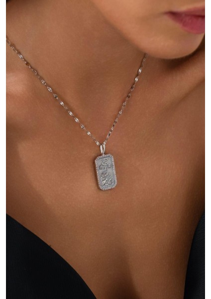 Zodiac Burç Silver Yengeç Burcu Kolye modelleri