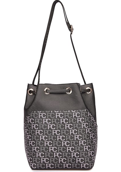 Siyah Büzgülü Çanta 05PO25Y2007TRAL S fırsatları