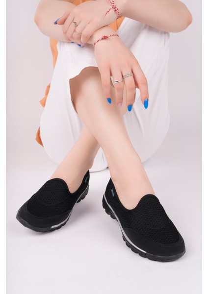 Kadın Siyah Memory Foam Clima Comfort Günlük Ayakkabı