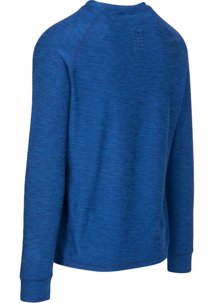 Callum - Dlx Top Erkek Mavi Koşu Tişört