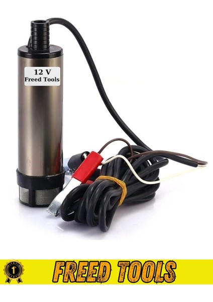 12 Volt Mazot ve Sıvı Aktarma Pompası Dalgıç Pompa
