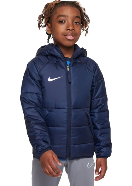 Therma Fit Academy Pro Çocuk Lacivert Kapüşonlu Mont