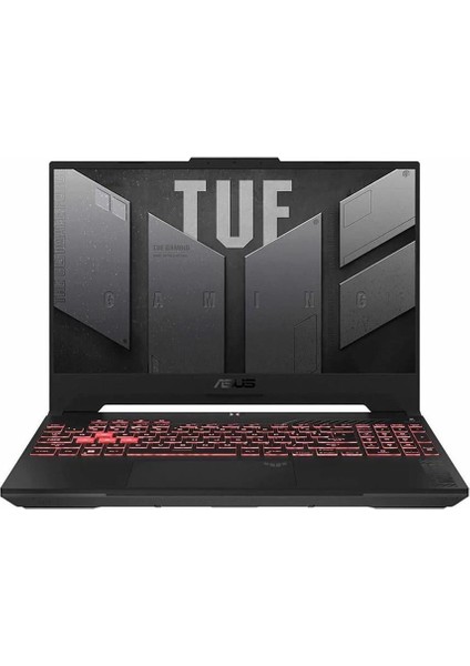 Tuf Gaming A15 7.nesil Ryzen 7 7435HS-16GB-512GB SSD-RTX4050 6GB-15.6"-Windows 11 Taşınabilir bilgisayar