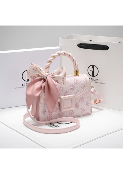 Sevgililer Günü Buzlu Bez Tozu Çanta Çanta Omuz Crossbody Çanta (Yurt Dışından)
