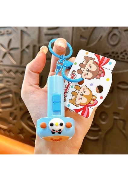 Yaratıcı Yeni Kapybara Parlayan El Feneri Anahtarlık (Yurt Dışından)