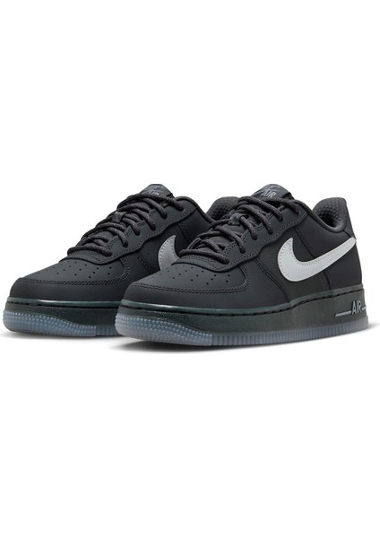Air Force 1 Gs Çocuk Siyah Sneaker