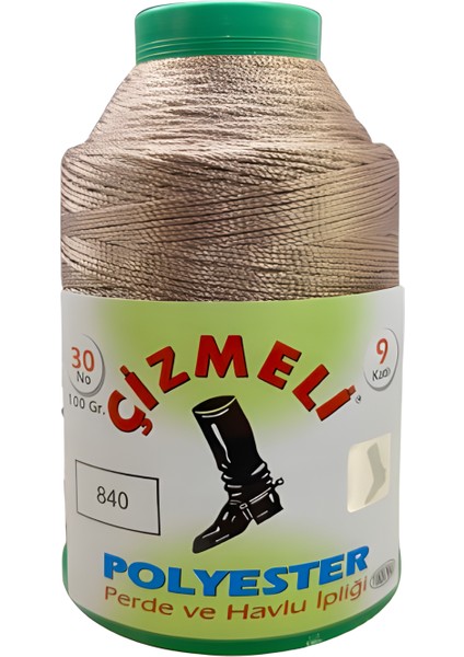 Polyester Perde ve Havlu Ipliği No:30 100 gr