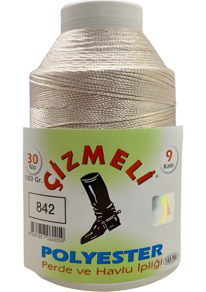 Polyester Perde ve Havlu Ipliği No:30 100 gr