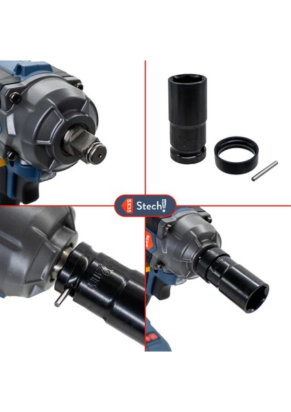 SX35-2X4.0 Darbeli Somun Sıkma 1/2" 500NM 20V 4.0AH