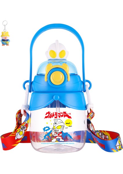 Hello Kitty Çocuk Yaz Göbek Fincanı Süper Sevimli Pipetli Fincan Kız Sevimli Fincan Büyük Kapasiteli Okul Özel Su Isıtıcısı (Yurt Dışından)