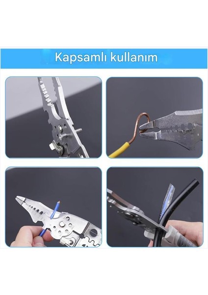 Elektrikçi Pense Çok Fonksiyonlu Paslanmaz Çelik 28 In 1 Otomotiv fırsatları