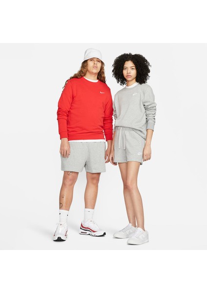 Sportswear Club Fleece Kadın Gri Şort