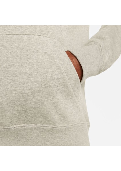 Sportswear Club Fleece Kadın Gri Kapüşonlu Sweatshirt indirimleri