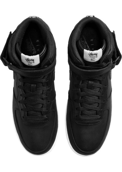 Air Force 1 '07 Mid x Stussy Siyah Sneaker fırsatları