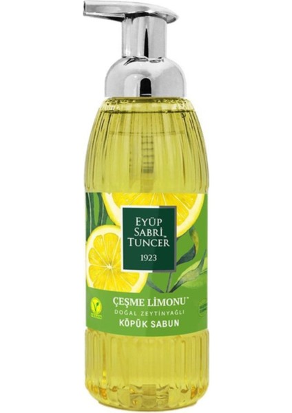 Zeytinyağlı Çeşme Limon Köpük Sabun 500 ml x 4 Adet