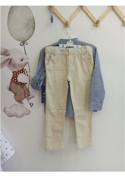 Parçalı Hakim Yaka Kedi Detaylı Erkek Çocuk Takım fırsatları