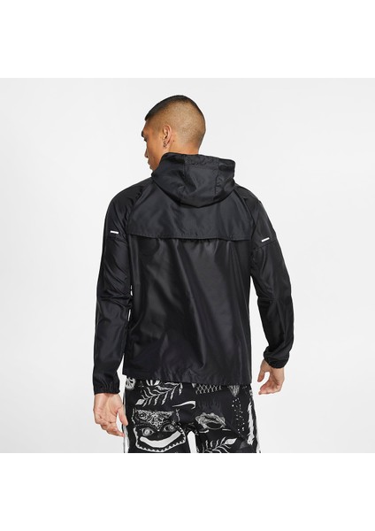 Windrunner Running Erkek Siyah Kapüşonlu Ceket fiyatları