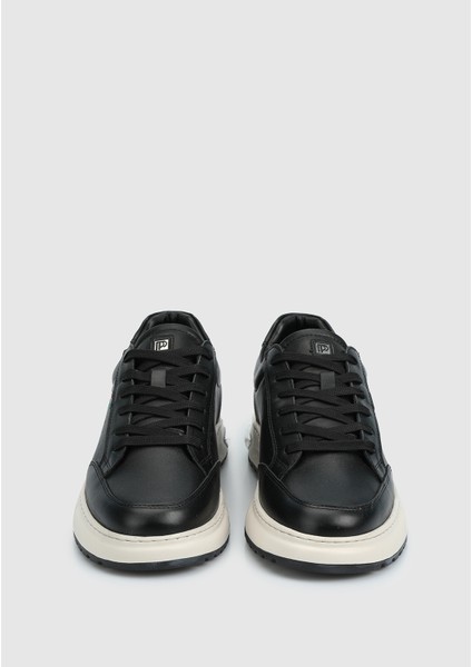 Siyah Deri Erkek Sneaker modelleri