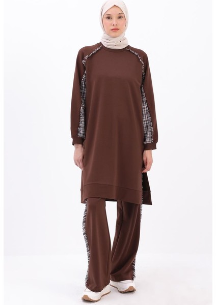 Tüvit Garni Detaylı Pantolon Takım 25OB30066AL0