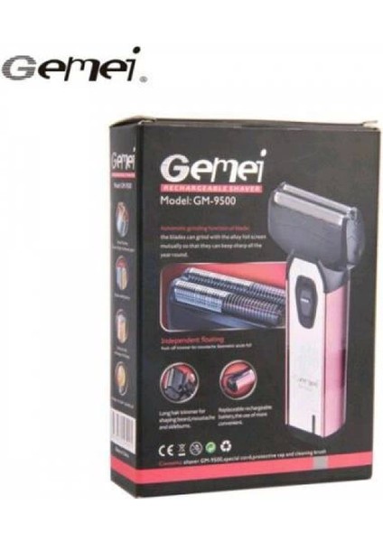 GM-9500 Sıfır Sakal Traş Makinesi (4887)