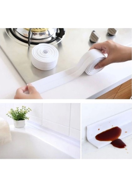 Su Sızdırmaz Bant Lavabo Küvet Kenar Bandı (3.2m) (4887)