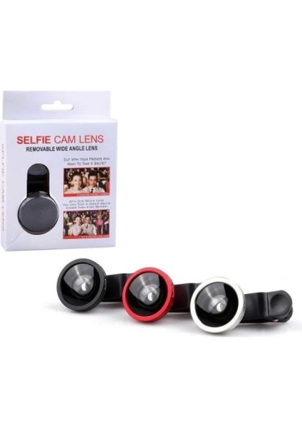 -Süper Geniş Açı Özçekim Kamera Lens Iphone 5/5 S/6/6 Artı Samsung Galaxy Not 3, 5