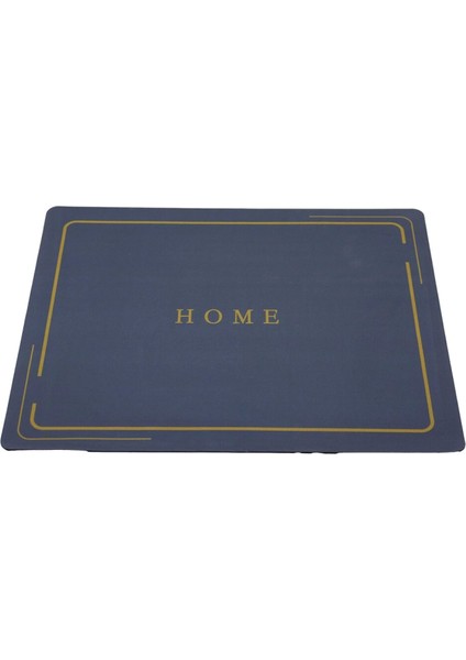 Mat Renkler 40 x 49.5 cm Su Emici Sihirli Banyo Paspası Mat Pvc - Elastik (4887)