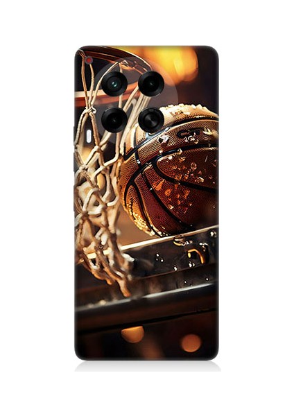 Tecno Camon 30 Uyumlu Uzay Iskeleti Desenli Silikon Kılıf
