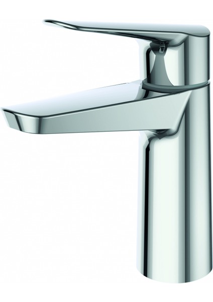 Bevel Lavabo Armatürü Krom
